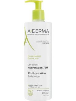 A-Derma 72h Hydration Ενυδατική Lotion Σώματος 400ml