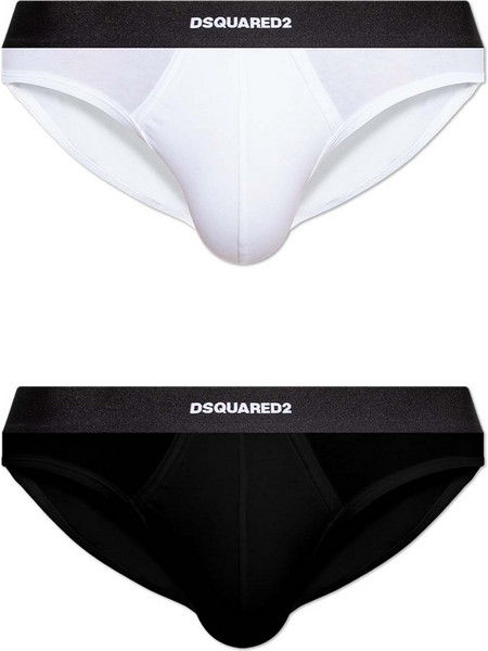 Dsquared2 Ανδρικά Σλιπ Βαμβακερά 2Pack DCX200070-010