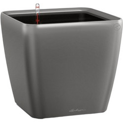 Lechuza Quadro 28 Ls Premium Αυτοποτιζόμενη Γλάστρα Εσωτερικού Χώρου Τετράγωνη Πλαστική Ανθρακί 28x28x26cm 14163
