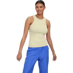 Vero Moda Γυναικείο Καλοκαιρινό Top Ριπ Κίτρινο 10265151