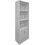 Pakoworld Tekaro Βιβλιοθήκη 57x33x180cm 383-000289