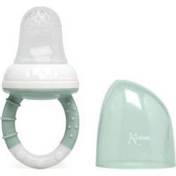 Kiokids Τροφοδότης Σιλικόνης 6m+ Μέντα