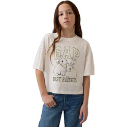 Gap Παιδικό T-Shirt Κοντομάνικο Μπεζ 880780000