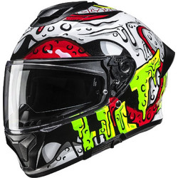 HJC C71 Squeeze MC41 White Multicolor Κράνος Μηχανής Full Face