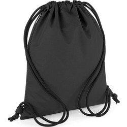 BagBase BG137 Τσάντα Πλάτης Γυμναστηρίου Μαύρη