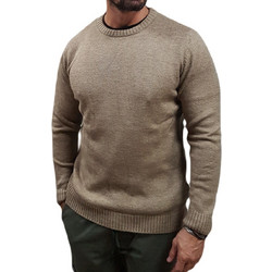Lexton Elite O-Neck Ανδρική Πλεκτή Μπλούζα Μπεζ 17.32