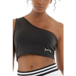 Kendall + Kylie Γυναικείο Καλοκαιρινό Crop Top Μαύρο KKW3611635