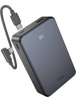 Hoco J170A Power Bank 20000mAh 22.5W με Θύρα USB-A & 2 Θύρες USB-C Black