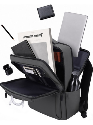 Anda Seat Αδιάβροχο Backpack Laptop 16" Grey 278-00-ADSBGPRODG
