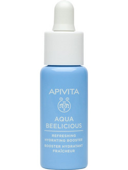 Apivita Aqua Beelicious Ενυδατικό Booster Προσώπου Υαλουρονικό Αλόη Μέλι 10ml