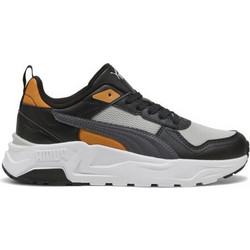 Puma Trinity 2 Παιδικά Sneakers Μαύρα Πορτοκαλί Ανθρακί 403703-15