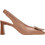 Hispanitas Γόβες Slingback Δερμάτινες με Χοντρό Ψηλό Τακούνι Ταμπά HV264762-C004