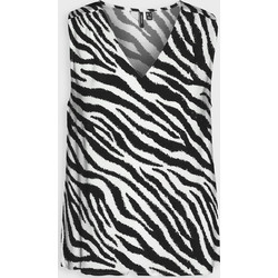Vero Moda Γυναικείο Καλοκαιρινό Top Λευκό Μαύρο 10301759