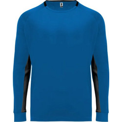 Roly Porto Φανέλα Ποδοσφαίρου Royal Blue Μαύρη 0413