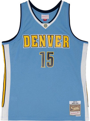 Mitchell & Ness Nikola Jokic 2016-17 Swingman Player Jersey Columbia Μπλε SMJY4448