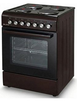 SILIFO SF6148 Κουζίνα Ηλεκτρική 60lt με Εμαγιέ Εστίες 60cm