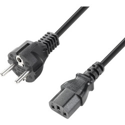 Adam Hall 8101KB1000 Καλώδιο Τροφοδοσίας Schuko to IEC C13 10m