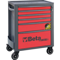 Beta RSC24A/6-R Τροχήλατος Εργαλειοφόρος Μεταλλικός με 6 Συρτάρια 024004163