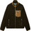 Superdry Ανδρική Ζακέτα Fleece με Φερμουάρ Καφέ M2014575A-M8I