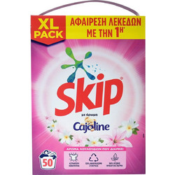 Skip Cajoline Σκόνη Πλυντηρίου 50 Μεζούρες
