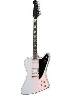 Epiphone Futura Firebird Custom Ηλεκτρική Κιθάρα Alternative με Μαγνήτες HH & Ταστιέρα Ebony Quicksilver Shift