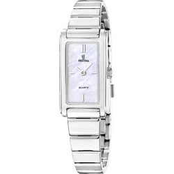 Festina Mademoiselle Γυναικείο Ρολόι με Ασημί Μεταλλικό Μπρασελέ F20767/1