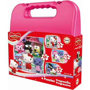 Παιδικό Puzzle Educa Hello Kitty 12+16+20+25 Κομμάτια