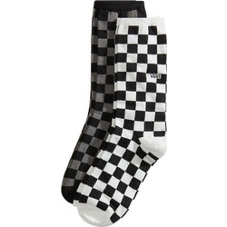 Vans Ανδρικές Κάλτσες Ψηλές Λευκές Χακί 2Pack VN000X7FY28