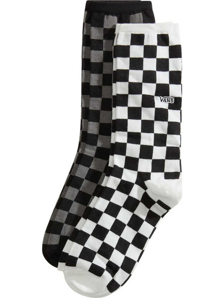 Vans Ανδρικές Κάλτσες Ψηλές Λευκές Χακί 2Pack VN000X7FY28