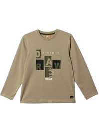 Funky Παιδικό T-Shirt Μακρυμάνικο Μπεζ 227-106122-1