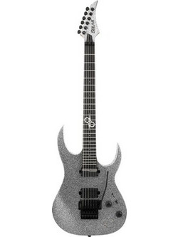 Solar Guitars SBR1.6FRSP Sustainiac+ Ηλεκτρική Κιθάρα ST Style με Μαγνήτες HH & Ταστιέρα Ebony Silver Sparkle Gloss