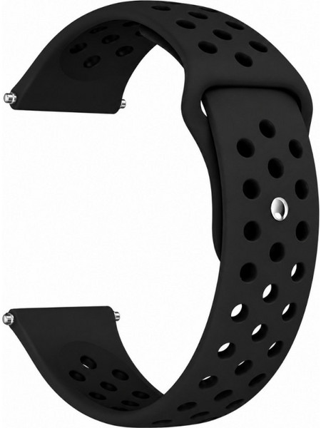 Hoco WH25 Λουράκι Σιλικόνης Black (Universal 22mm)