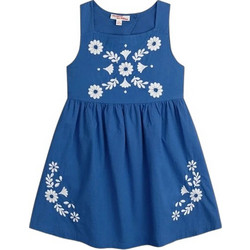 Dpam Mediterranean Παιδικό Φόρεμα Royal Blue ZASOLROB3