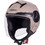 Pilot Helmets Arrow Matt Moka Κράνος Μηχανής Jet 1200gr