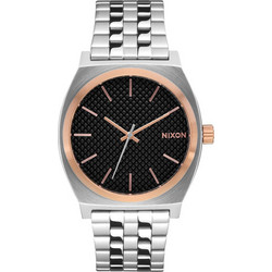 Nixon Ανδρικό Ρολόι με Ασημί Μεταλλικό Μπρασελέ A045-5383-00