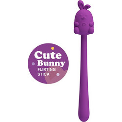 Pretty Love Cute Bunny Flirting Stick Δονητής 14.2cm Μωβ