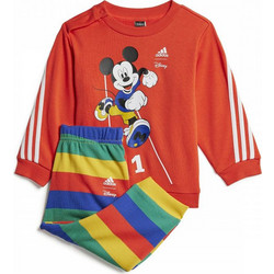 Adidas Disney Mickey Mouse Βρεφικό Σετ για Αγόρι Χειμωνιάτικο Πορτοκαλί Πολύχρωμο HR9486
