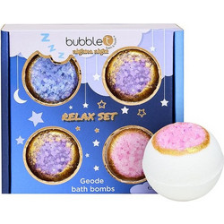 Bubble T Nightea Night Geode Bath Bomb Set