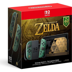 Nintendo Switch 2 256GB The Legend Of Zelda 40th Anniversary Edition