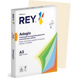 Rey Adagio Χαρτί Α3 80gr/m² 500 Φύλλα Ιβουάρ
