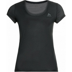 Odlo Active Γυναικείο Αθλητικό T-Shirt Μαύρο 141161-15000