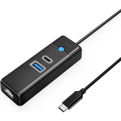 Orico PWCUR-C3 USB Hub 3.0 USB-C με 3 Θύρες USB-A / USB-C / Ethernet