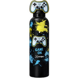 Graffiti Xscape Gaming Παιδικό Παγούρι Θερμός Ανοξείδωτο Μαύρο 500ml