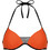 Marko Ellen Bikini Top Τριγωνάκι με Ενίσχυση Πορτοκαλί M-820