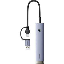 Baseus B0005280B811-15 USB Hub 3.1 USB-C με 4 Θύρες USB-A & Εξωτερική Παροχή Ρεύματος