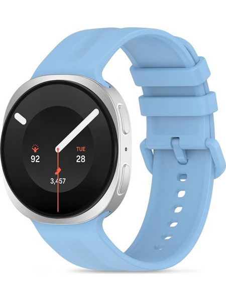 Tech-Protect Evo Λουράκι Σιλικόνης Baby Blue (Samsung Galaxy Watch 9 / Watch 8)