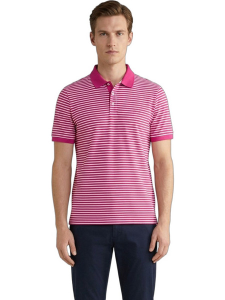 Joop Ανδρική Μπλούζα Polo Κοντομάνικη Φούξια 50318251309-183