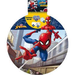 Diakakis Spiderman Μπλοκ Ζωγραφικής 40 Φύλλων με Αυτοκόλλητα 508845