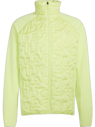 Adidas Αθλητικό Ανδρικό Μπουφάν Χειμωνιάτικο Puffer Lime KV6658