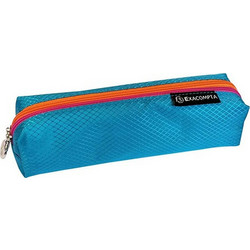Exacompta Tricolor Κασετίνα Βαρελάκι με 2 Θήκες Μπλε 05269820W